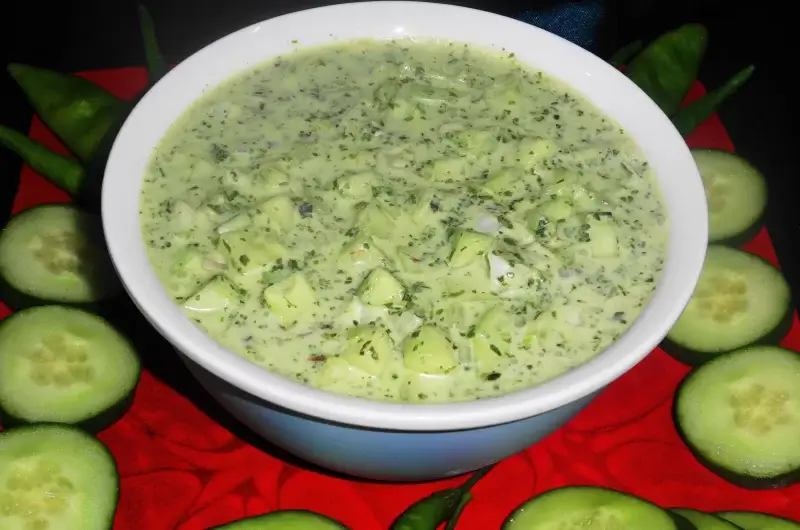 Kakdi Raita Recipe