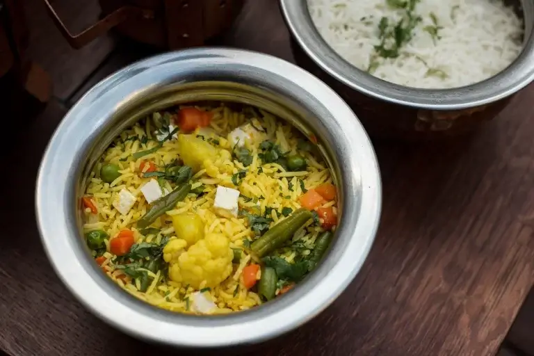 Veg. Sabzi Pulao Recipe